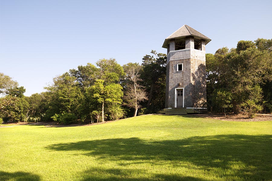 Lookout tower in Bald Head Island, NC.